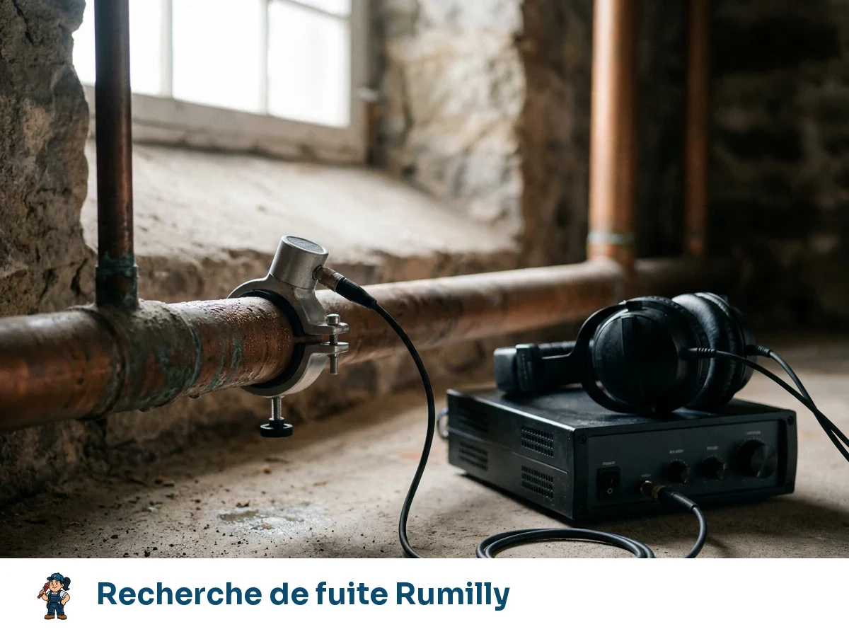Recherche de fuite à Rumilly
