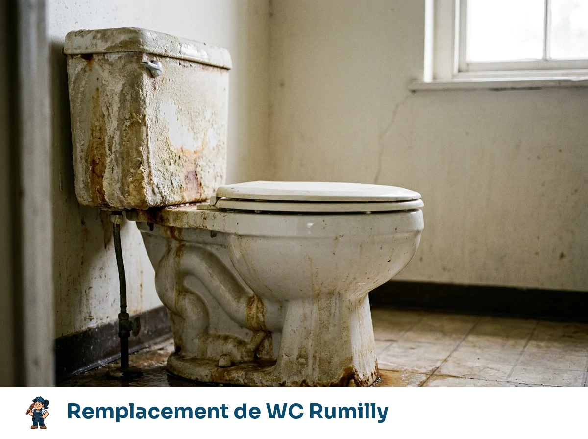 Remplacement de WC à Rumilly