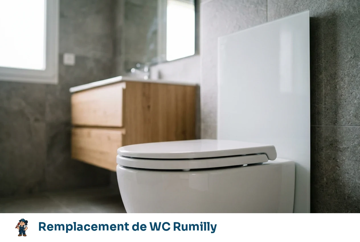 Remplacement de WC à Rumilly