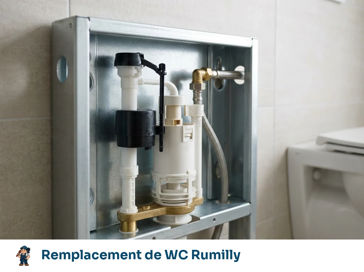Remplacement de WC à Rumilly
